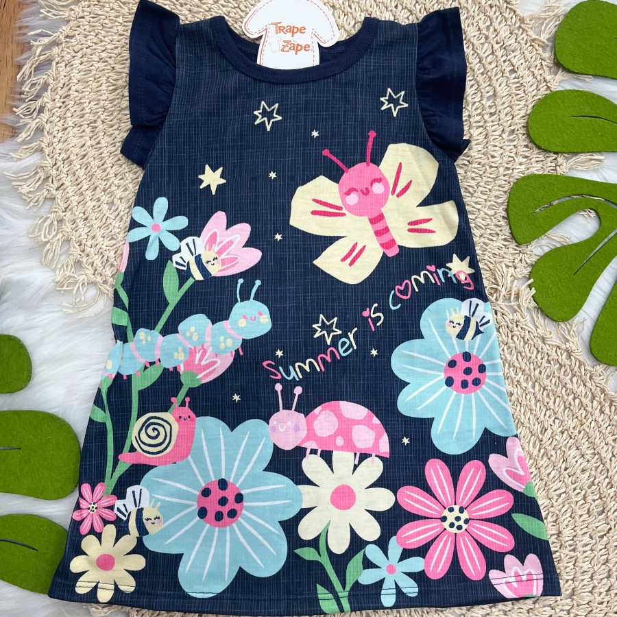 Vestido Summer is Coming Marinho